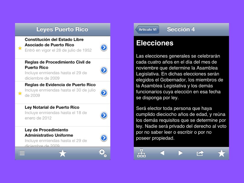 Leyes Puerto Rico screenshot