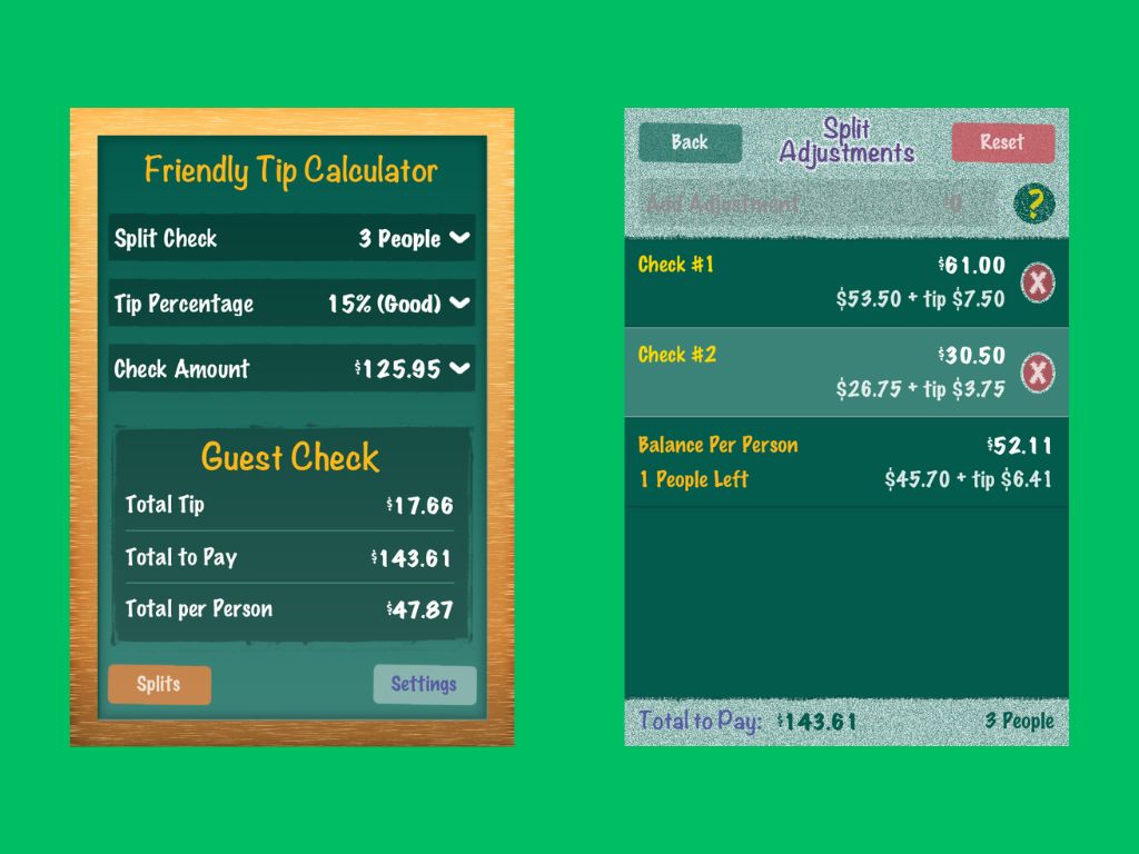 Tip Calculator screenshot